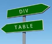 div или table? Блочная или табличная верстка?