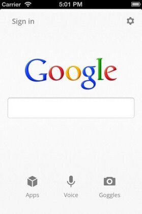 Обновилось поисковое приложение для iPhone от Google